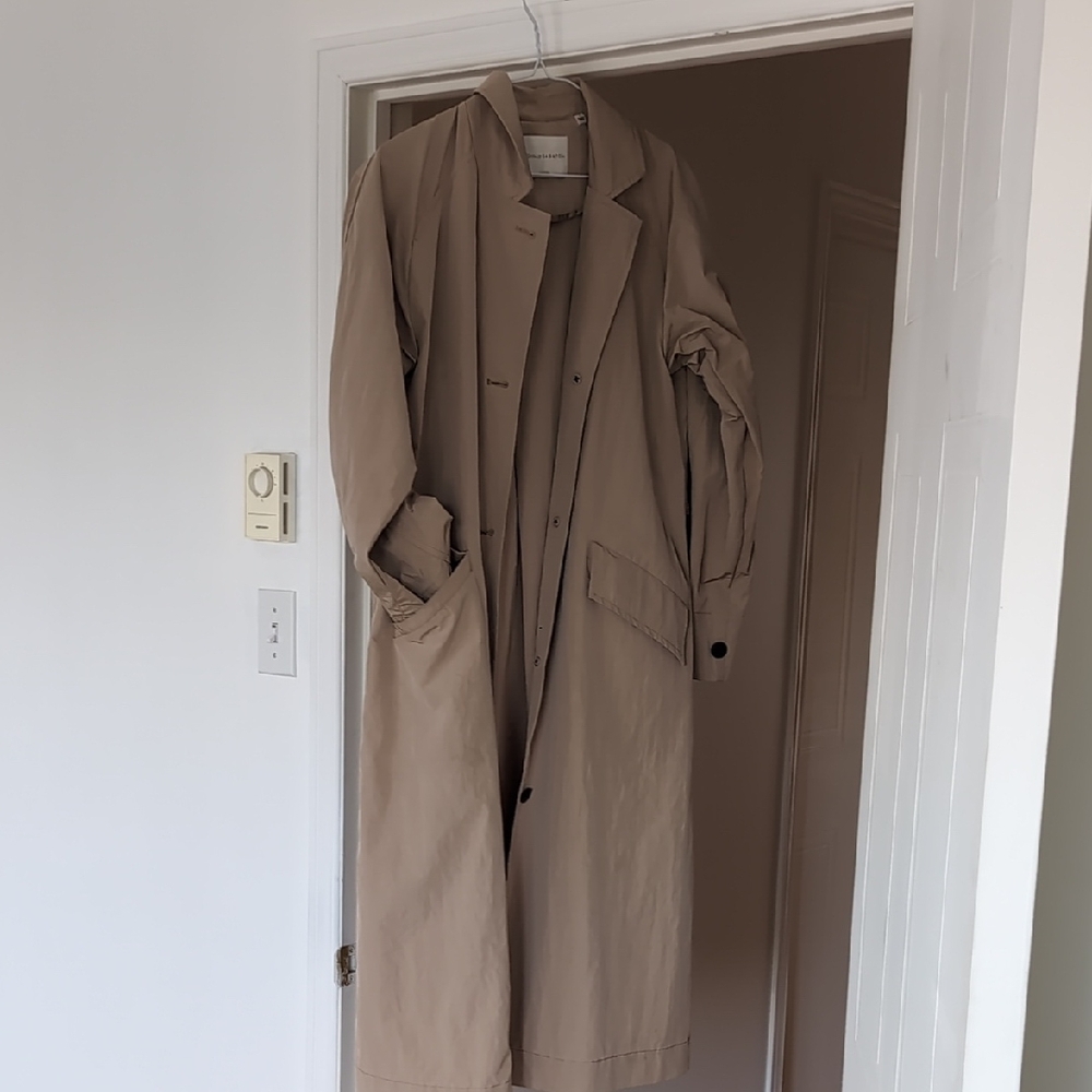 Women's BABTON Tan Trench Coat